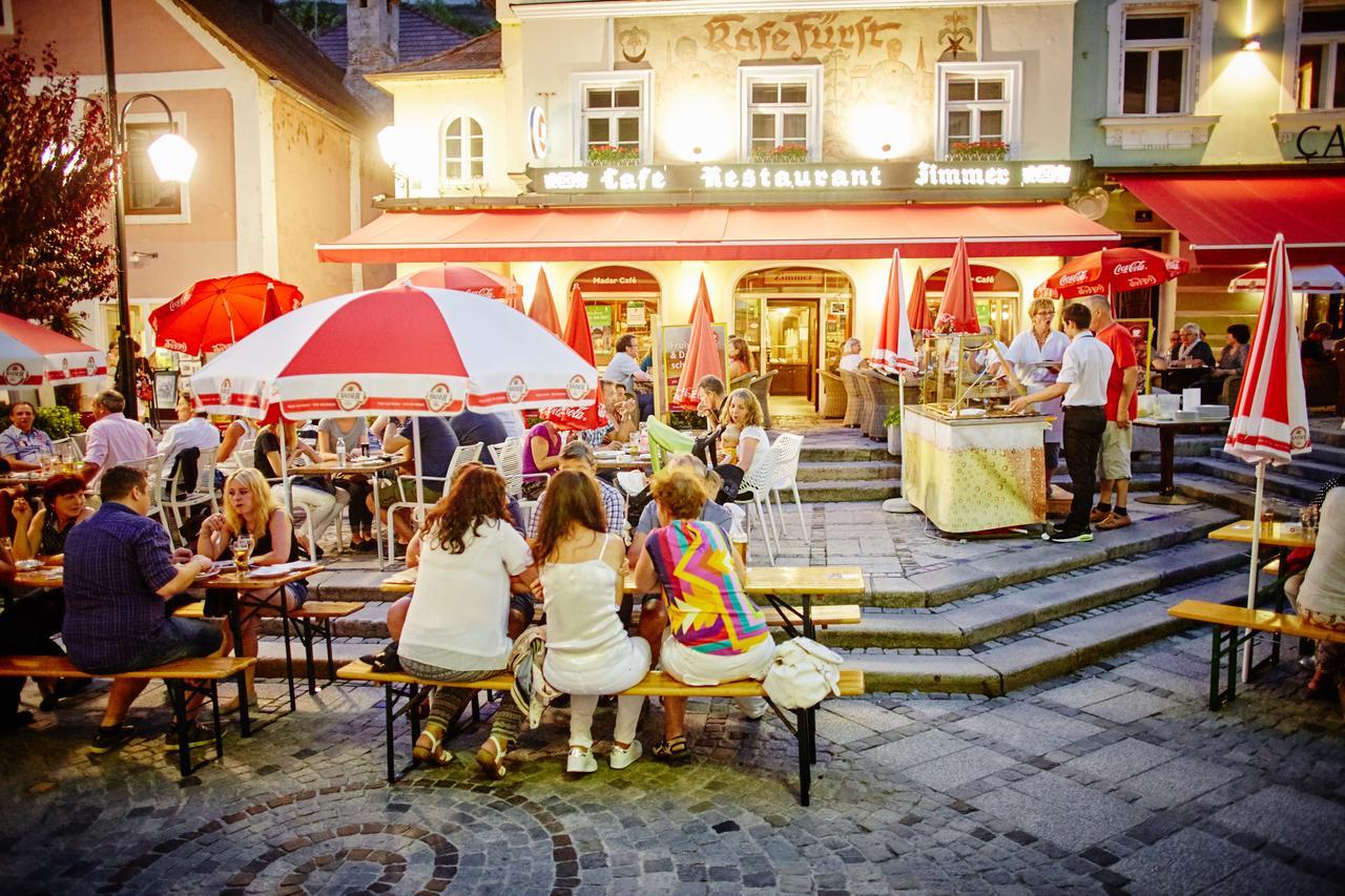 Madar Cafe Restaurant Zum Fuersten Hotel Melk Ngoại thất bức ảnh